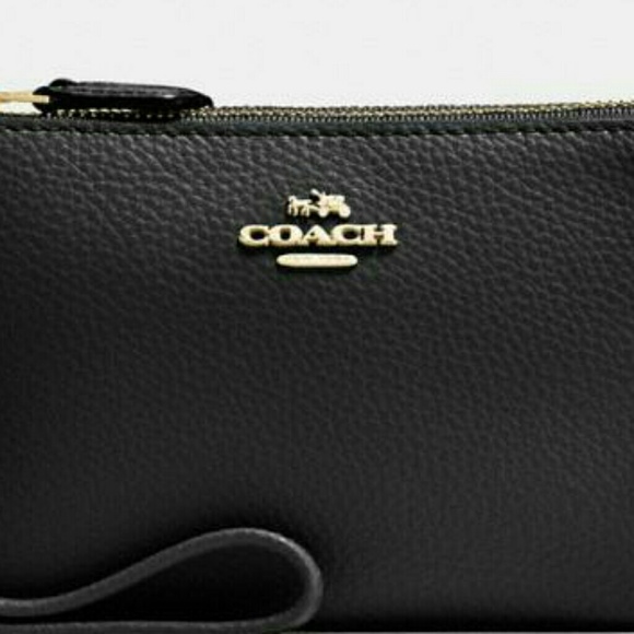 {SOLD}●COACH DOUBLE ZIP WRISTLET - Picture 7 of 7